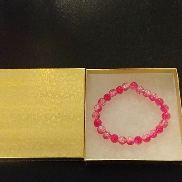 Tourmaline Murano Crystal Bracelet - Picture 5 of 8